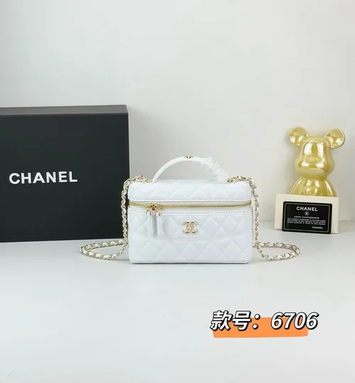 Chanel Original Beauty Cosmetic Bags Authentic Vanity Set