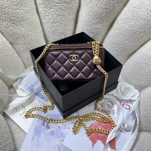 Chanel Original Beauty Cosmetic Bags Authentic Vanity Set