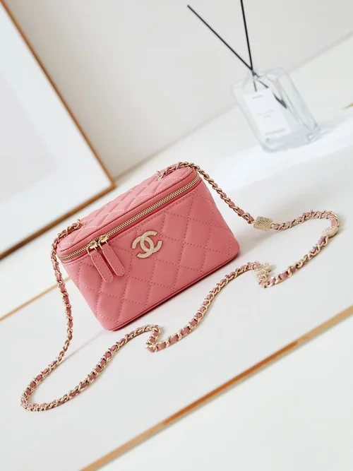 Chanel Original Beauty Cosmetic Bags Authentic Vanity Set