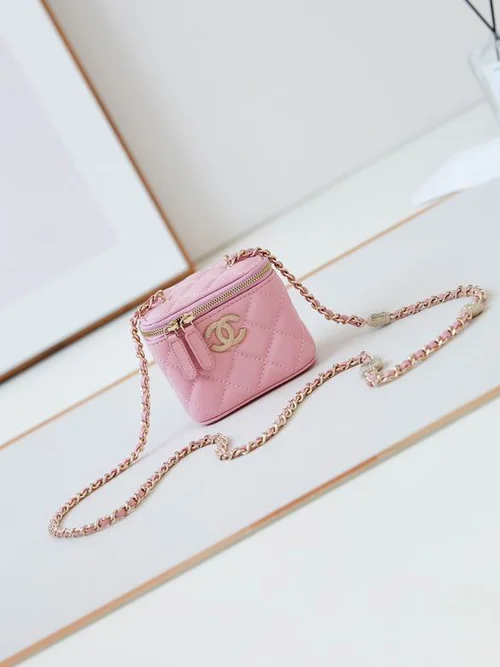 Chanel Original Beauty Cosmetic Bags Authentic Vanity Set