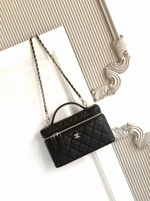 Chanel Original Beauty Cosmetic Bags Authentic Vanity Set