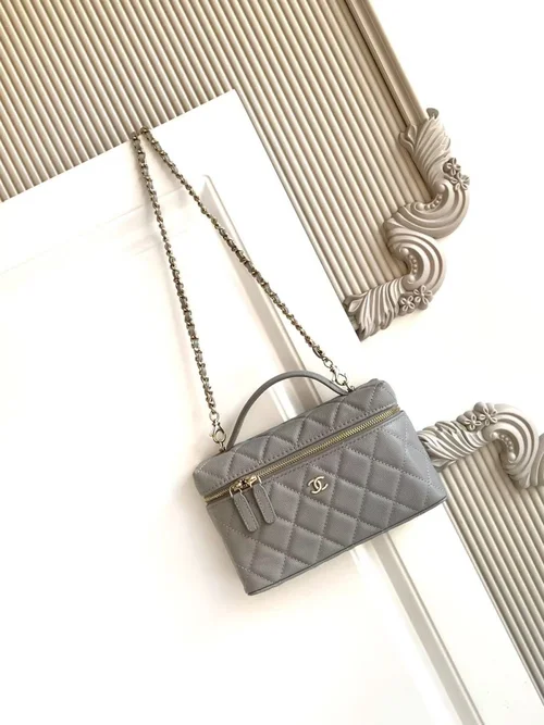 Chanel Original Beauty Cosmetic Bags Authentic Vanity Set