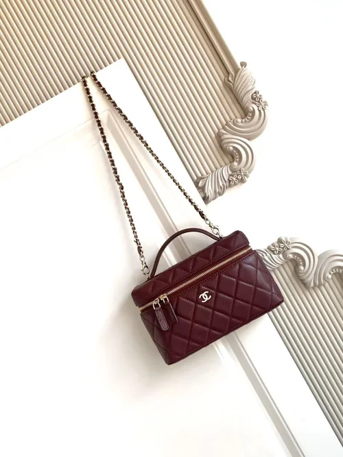 Chanel Original Beauty Cosmetic Bags Authentic Vanity Set