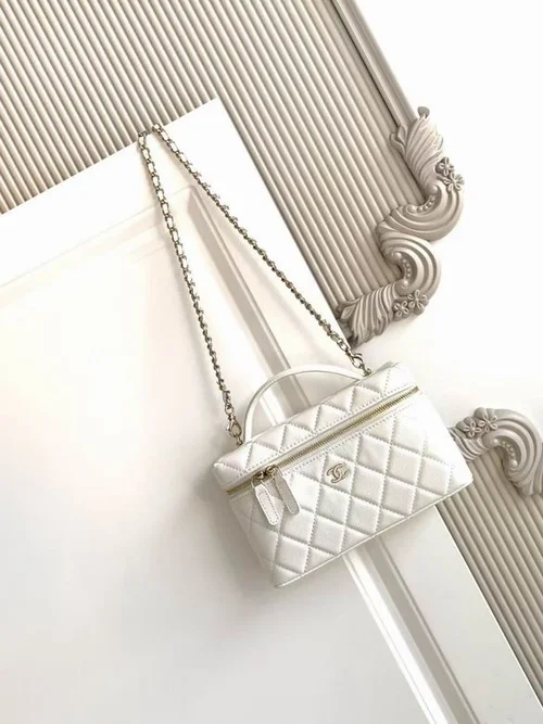 Chanel Original Beauty Cosmetic Bags Authentic Vanity Set