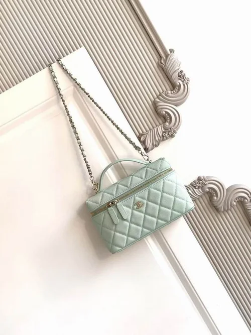 Chanel Original Beauty Cosmetic Bags Authentic Vanity Set