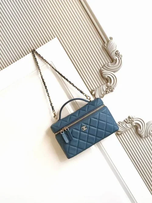 Chanel Original Beauty Cosmetic Bags Authentic Vanity Set