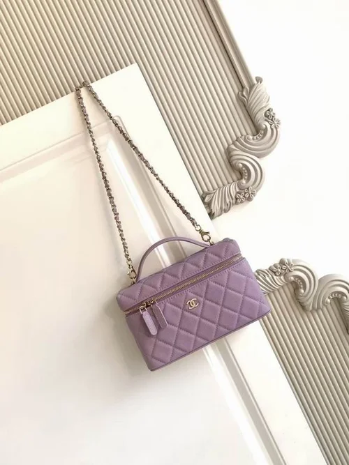 Chanel Original Beauty Cosmetic Bags Authentic Vanity Set