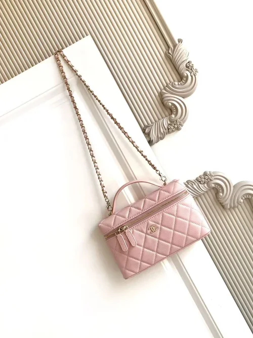 Chanel Original Beauty Cosmetic Bags Authentic Vanity Set