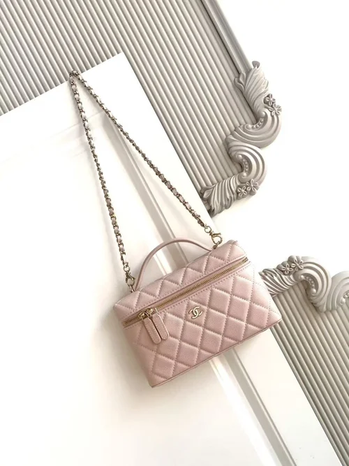 Chanel Original Beauty Cosmetic Bags Authentic Vanity Set