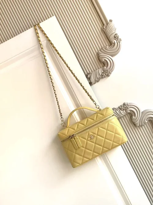 Chanel Original Beauty Cosmetic Bags Authentic Vanity Set