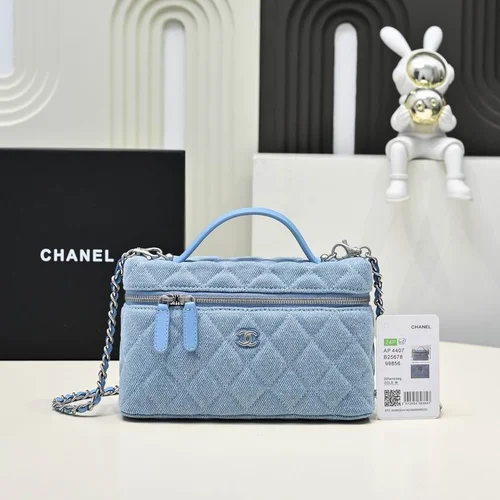 Chanel Original Beauty Cosmetic Bags Authentic Vanity Set