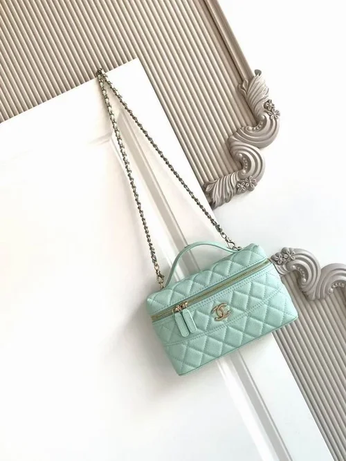 Chanel Original Beauty Cosmetic Bags Authentic Vanity Set