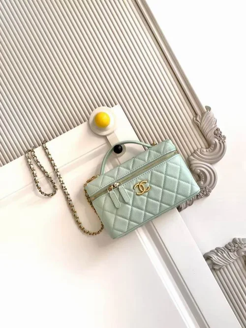 Chanel Original Beauty Cosmetic Bags Authentic Vanity Set