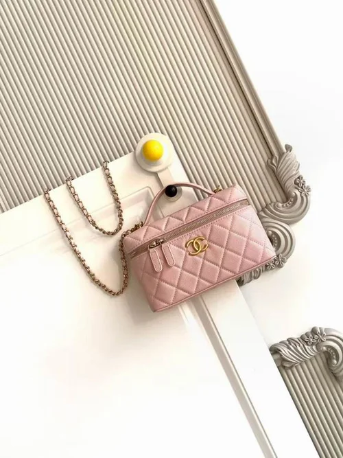 Chanel Original Beauty Cosmetic Bags Authentic Vanity Set