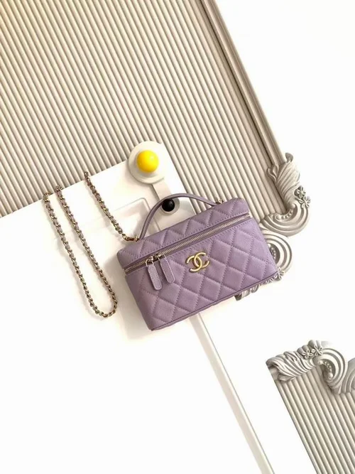 Chanel Original Beauty Cosmetic Bags Authentic Vanity Set