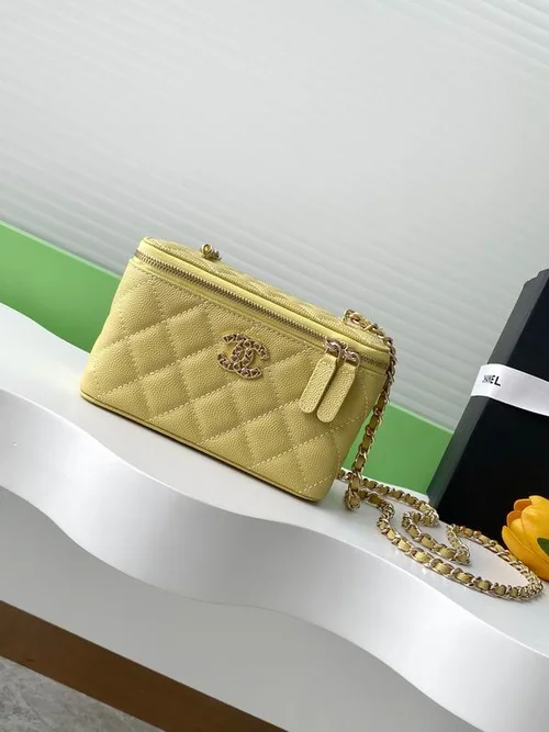 Chanel Original Beauty Cosmetic Bags Authentic Vanity Set