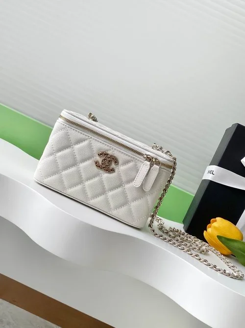 Chanel Original Beauty Cosmetic Bags Authentic Vanity Set