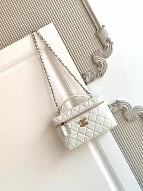 Chanel Original Beauty Cosmetic Bags Authentic Vanity Set