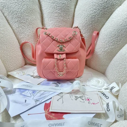 Chanel Original Backpack Large Lambskin Authentic Luxury