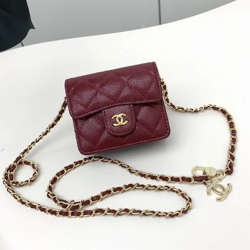 Chanel Original Chain Bag Clutch Authentic Evening Luxury