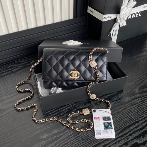 Chanel Original Chain Bag Clutch Authentic Evening Luxury
