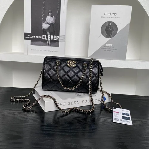 Chanel Original Chain Bag Clutch Authentic Evening Luxury