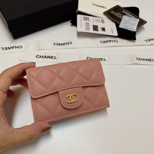 Chanel Original Women's Wallet Authentic Caviar Leather Luxury