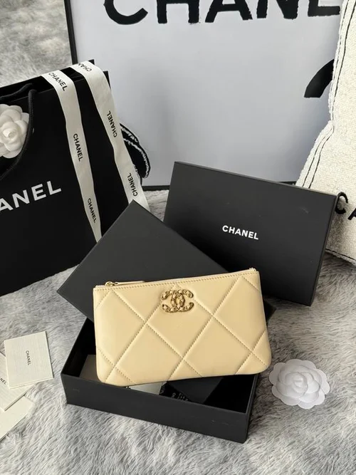 Chanel Original Women's Wallet Authentic Caviar Leather Luxury