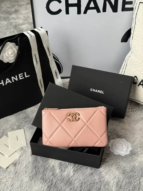 Chanel Original Women's Wallet Authentic Caviar Leather Luxury