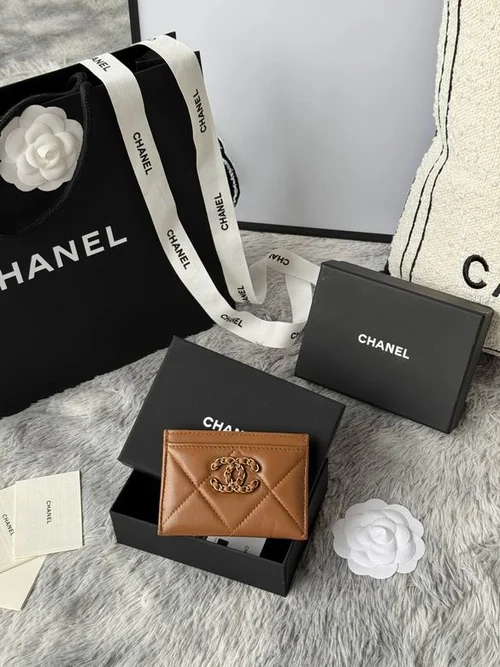 Chanel Original Women's Wallet Authentic Caviar Leather Luxury