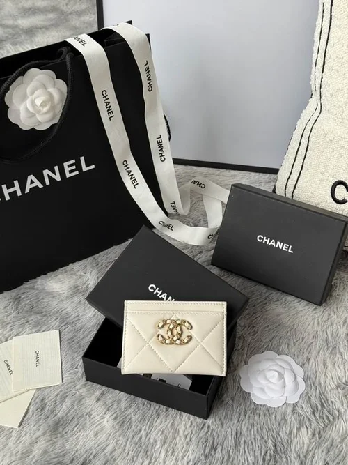Chanel Original Women's Wallet Authentic Caviar Leather Luxury