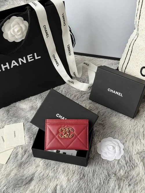 Chanel Original Women's Wallet Authentic Caviar Leather Luxury