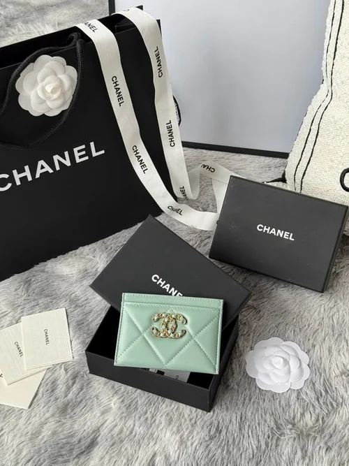 Chanel Original Women's Wallet Authentic Caviar Leather Luxury