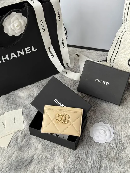 Chanel Original Women's Wallet Authentic Caviar Leather Luxury