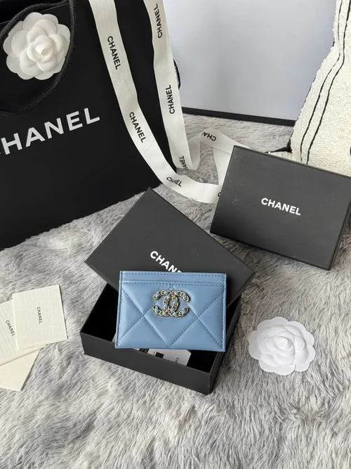Chanel Original Women's Wallet Authentic Caviar Leather Luxury