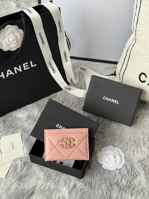 Chanel Original Women's Wallet Authentic Caviar Leather Luxury
