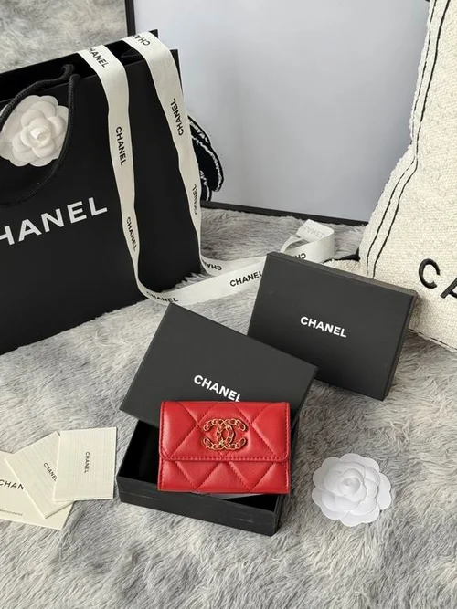 Chanel Original Women's Wallet Authentic Caviar Leather Luxury