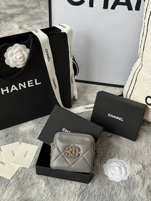 Chanel Original Women's Wallet Authentic Caviar Leather Luxury
