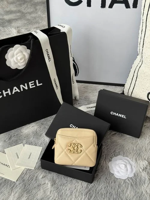 Chanel Original Women's Wallet Authentic Caviar Leather Luxury