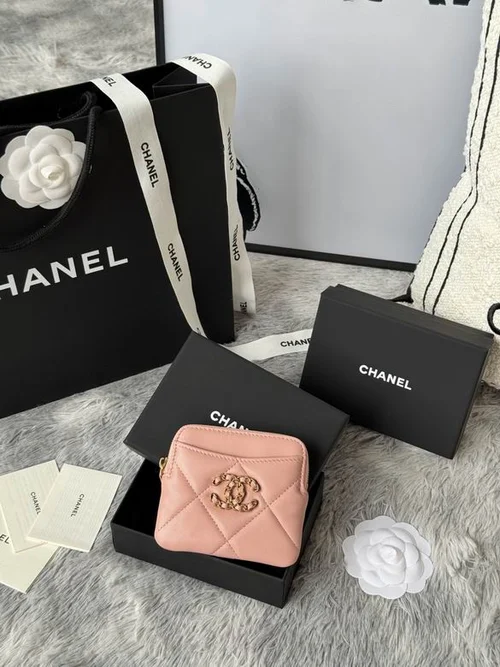 Chanel Original Women's Wallet Authentic Caviar Leather Luxury