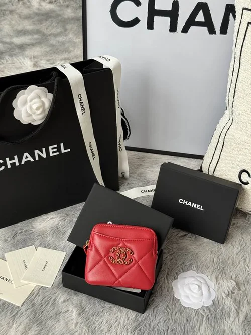 Chanel Original Women's Wallet Authentic Caviar Leather Luxury