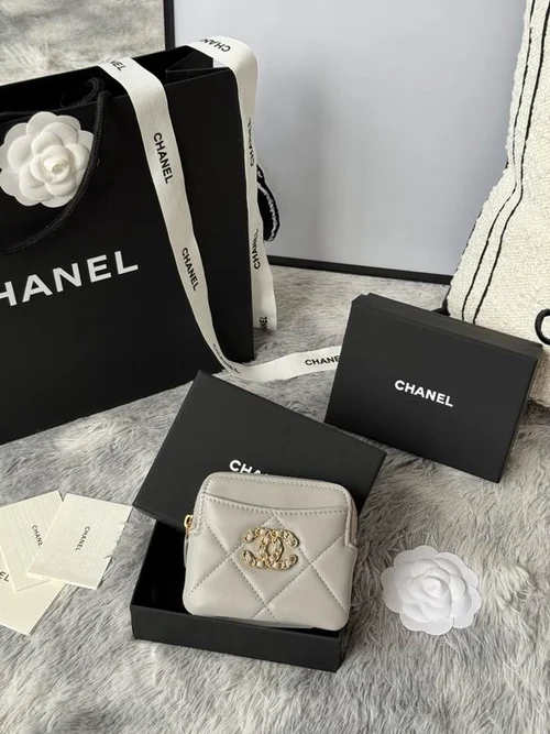 Chanel Original Women's Wallet Authentic Caviar Leather Luxury