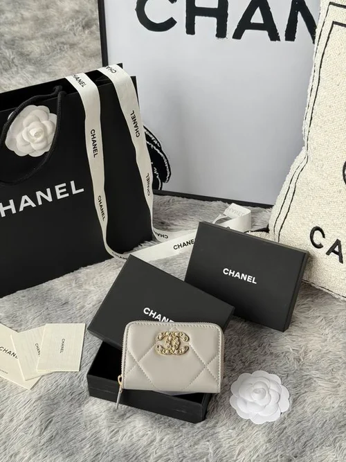Chanel Original Women's Wallet Authentic Caviar Leather Luxury