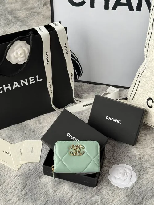 Chanel Original Women's Wallet Authentic Caviar Leather Luxury