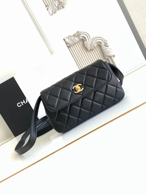 Chanel Original Waist Belt Bag Authentic Quilted Luxury
