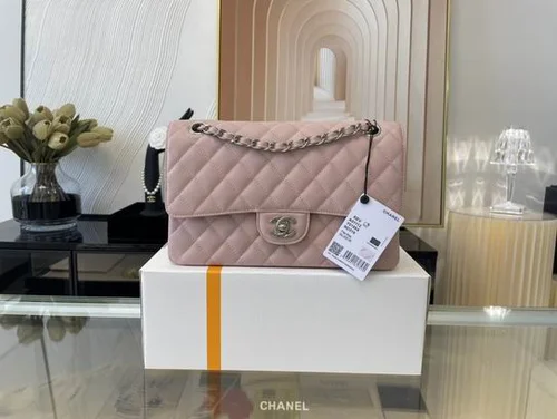 Chanel Original Classic Flap CF Medium Authentic Caviar Luxury