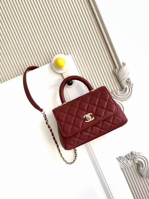 Chanel Original Coco Handle Top Handle Authentic Luxury