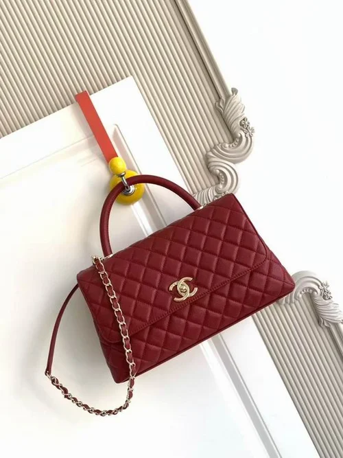 Chanel Original Coco Handle Top Handle Authentic Luxury