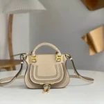 Chloe Marcie Small Saddle Bag Original Authentic Luxury