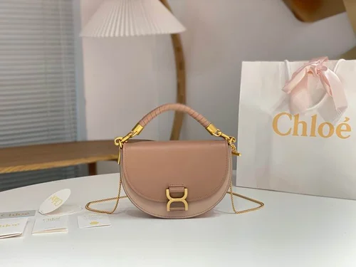 Chloe Marcie Small Saddle Bag Original Authentic Luxury